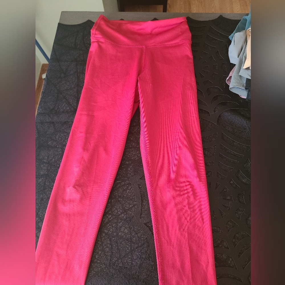 Red Scrunch Echt Leggings